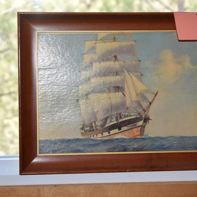 Vintage print Old Ironsides