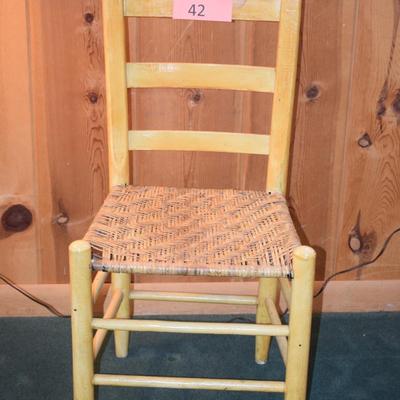 Vintage ladderback chair