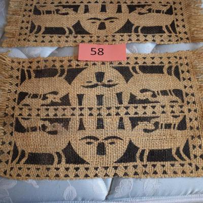 Two placemats