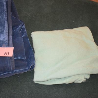 Two full sized blankets