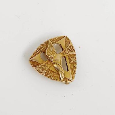 14K GOLD TESTED GOODYEAR PIN
