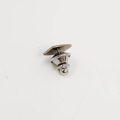 VINTAGE SIMMONS 14K & STERLING LAPEL PIN