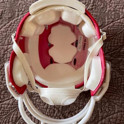 A mini Riddell Helmet