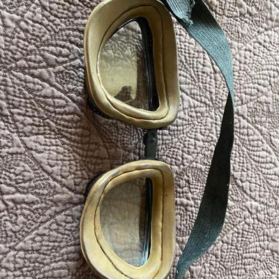 H.B. Inc WW11 Navy Aviator goggles
