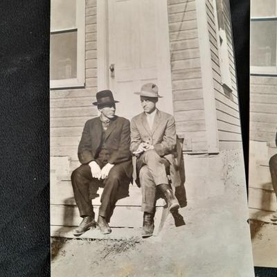 Old Antique 1911 era Black & White post cards of people