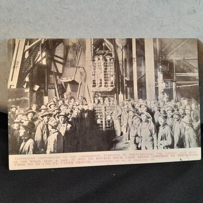 Old Antique 1911 era Black & White post cards of people