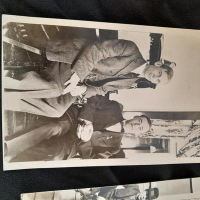 Old Antique 1911 era Black & White post cards of people