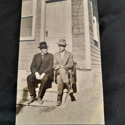 Old Antique 1911 era Black & White post cards of people