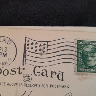 Old Antique 1911 era Black & White post cards of people