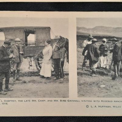 Antique Black & White Western post cards Cowboys, Montana, Nunn's and more