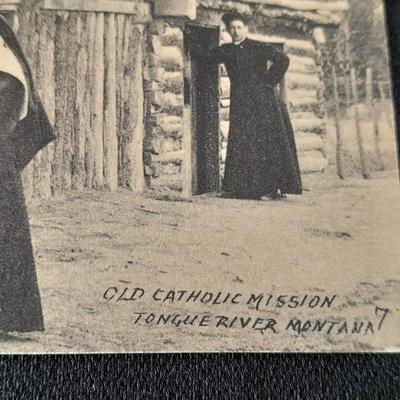 Antique Black & White Western post cards Cowboys, Montana, Nunn's and more