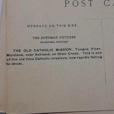 Antique Black & White Western post cards Cowboys, Montana, Nunn's and more