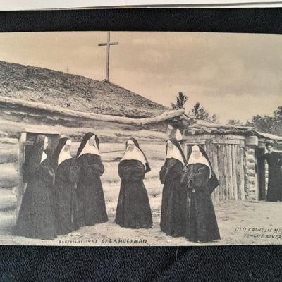 Antique Black & White Western post cards Cowboys, Montana, Nunn's and more