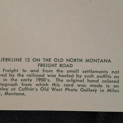 Vintage Color postcards International the Huffman Pictures of the Old West, Cowboy's, Native American's