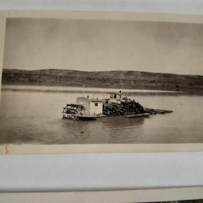 Antique black and white postcards Western Ranch life, and people