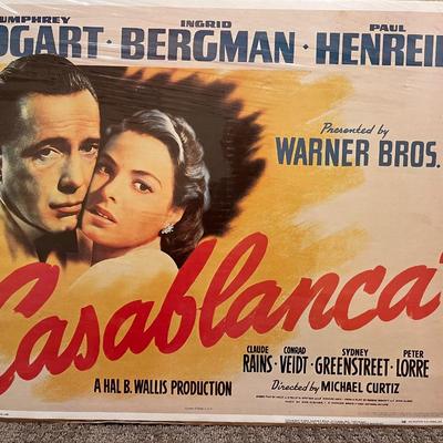 Casablanca movie poster