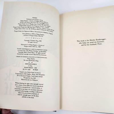 STEPHEN KING THE DARK HALF HARDBACK BOOK