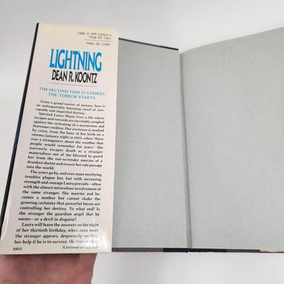 DEAN R KOONTZ - LIGHTENING HARDBACK BOOK