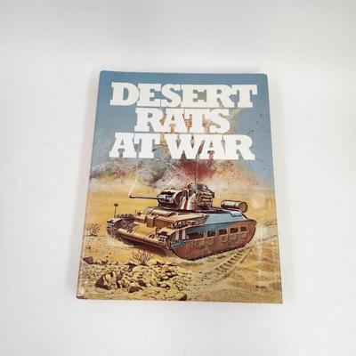 DESERT RATS AT WAR - BY GEORGE FORTY HARDBACK BOOK