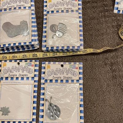 Galvanized simple shapes