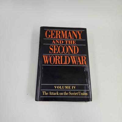 GERMANY & THE 2ND WORLD WAR VOL IV - THE ATTACK ON THE SOVIET UNION HARDBACK BOOK