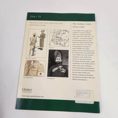 THE INDIAN ARMY 1914-1947 BY IAN SUMNER PAPERBACK BOOK