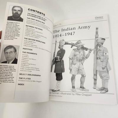 THE INDIAN ARMY 1914-1947 BY IAN SUMNER PAPERBACK BOOK