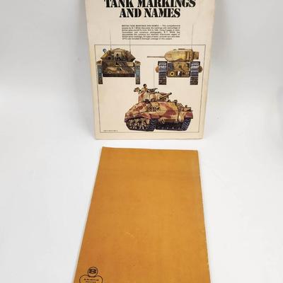 2 PAPERBACK BOOKS ABOUT OLD TANKS
