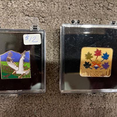 2002 SLC winter olympic pins new in box