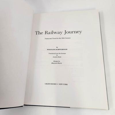 THE RAILWAY JOURNEY TRAINS & TRAVEL IN THE 19TH CENTURY BY WOLFGANG SCHIVELBUSCH HARDBACK BOOK