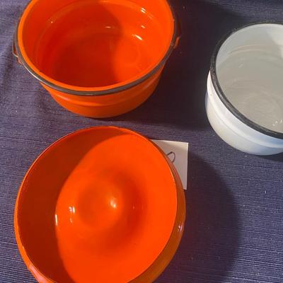 Vintage Enamel Pans