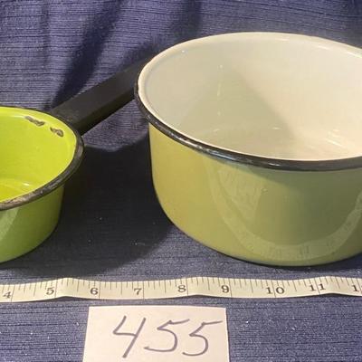 Vintage Enamel Pans