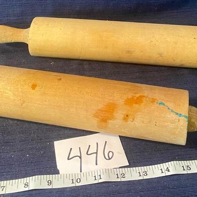 Two Vintage Rolling Pins