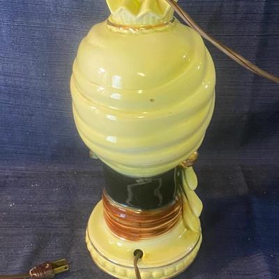 Vintage African Queen Lamp Base