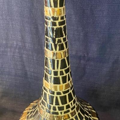 Beautiful Black and Gold MCM Lamp