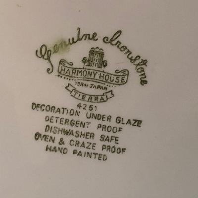 Harmony House Genuine IronStone Dishes