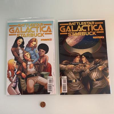 #38 Battlestar Galactica Starbuck Dynamite #1 & 2
