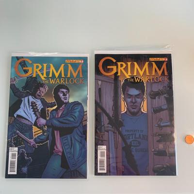 #55 Grimm The Warlock Dynamite #1 & 2