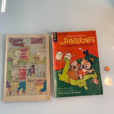 #148 Vintage Flinstones and Casper & Wendy Comics