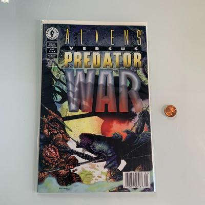 #151 Aliens Versus Predator War Comic 1of 4