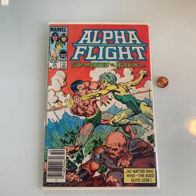 #169 Marvel: Alpha Flight Sub-Mariner vs. Marrina #15