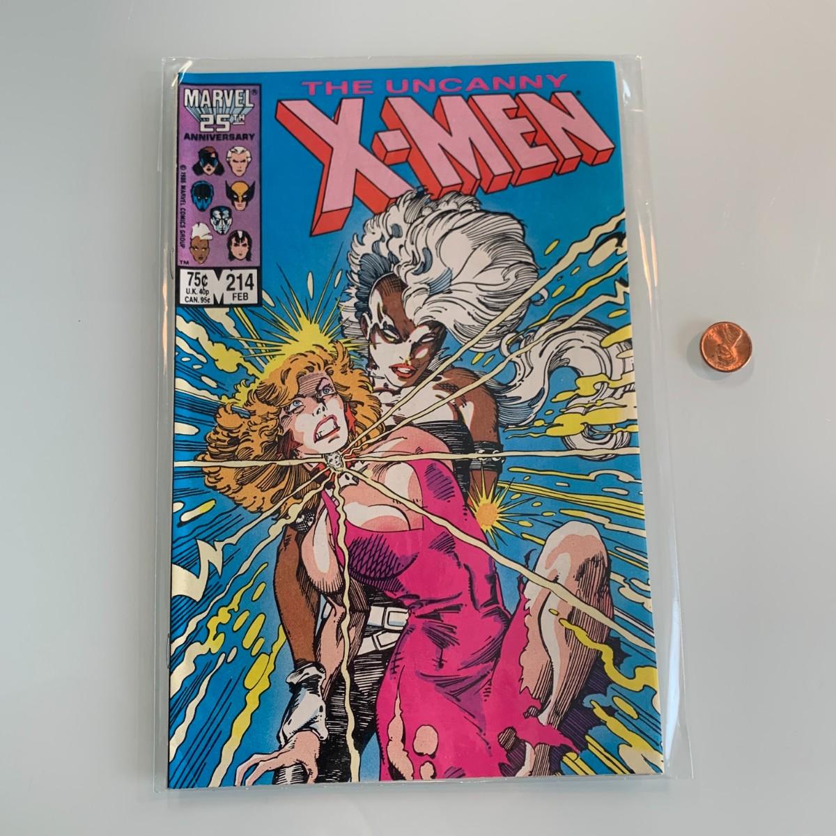 #303 Marvel Comics: The Uncanny X-Men #214 | EstateSales.org