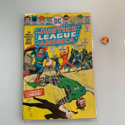 #344 DC Justice League of America 1960 Comic #127 (See  Pencil Marking)