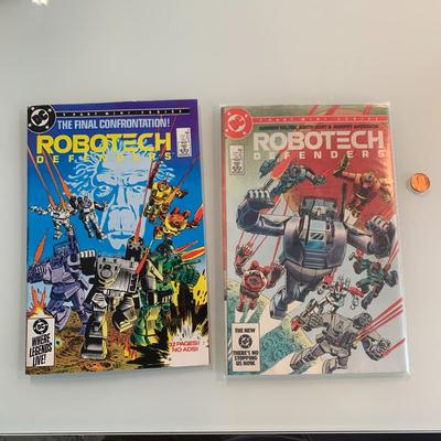 #346 Robotech Defenders Comics #1 and #2