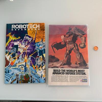 #346 Robotech Defenders Comics #1 and #2