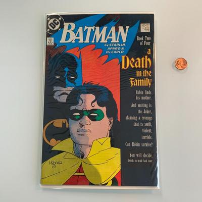 #353 DC Batman A Death In The Family Comic #427