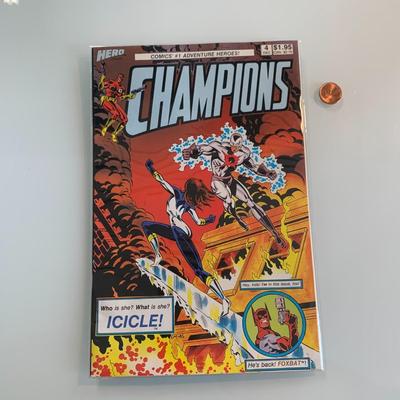 #405 Champions Comic #4