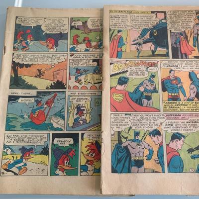 #474 Batman /Superman, Tom and Jerry and Disney Comic Pieces