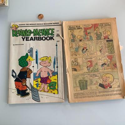 #475 Dennis The Menace Yearbook and Comic