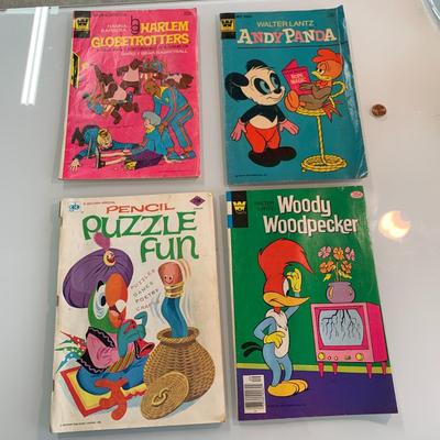 #490 Harlem Globetrotters, Andy Panda, Woody Woodpecker and Pencil Puzzle Fun